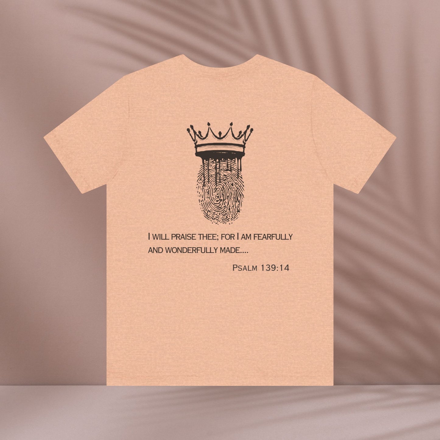 Custom Made By God OVER Counterfeit | Blue Lightning Edition | Unisex T-shirt