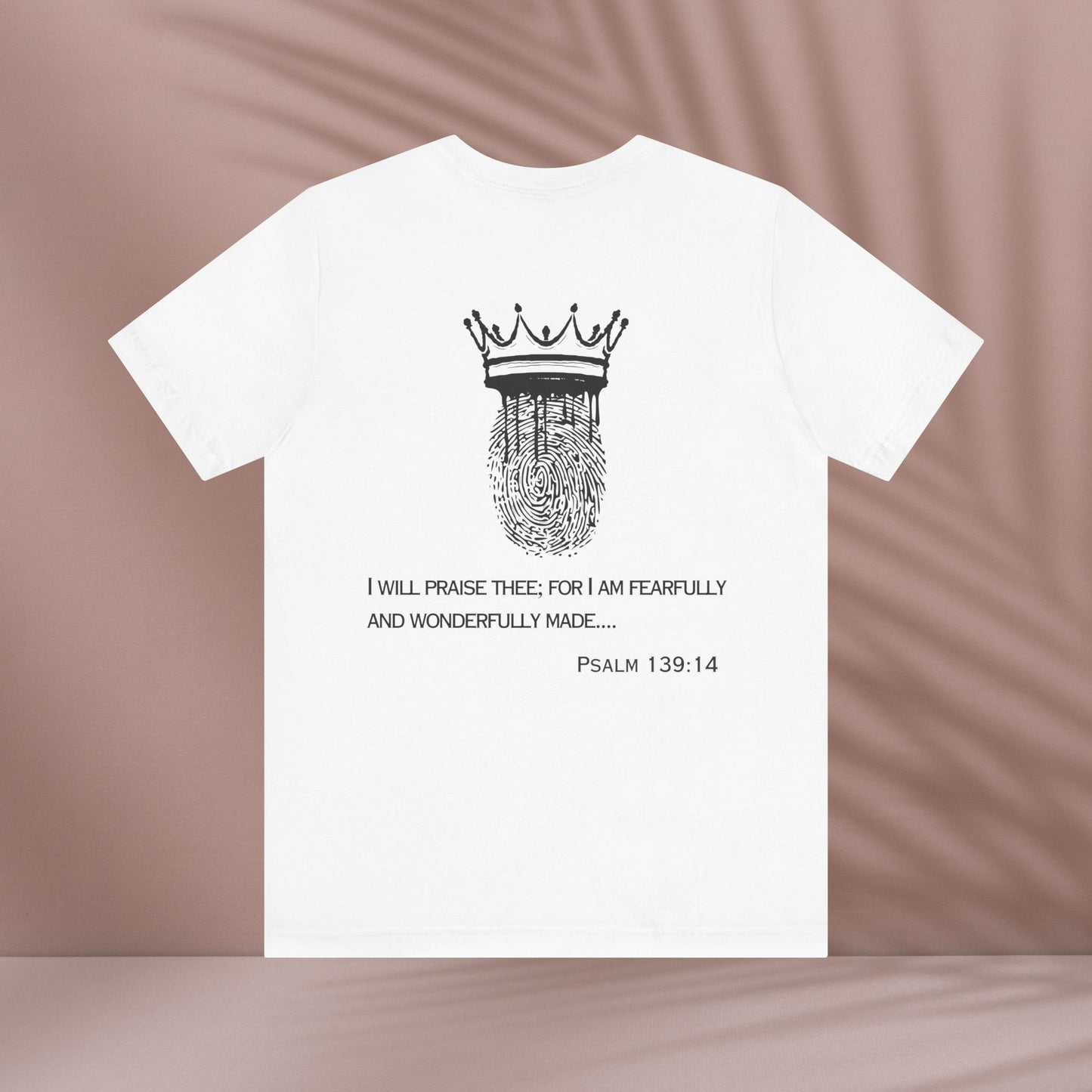 Custom Made By God OVER Counterfeit | Blue Lightning Edition | Unisex T-shirt