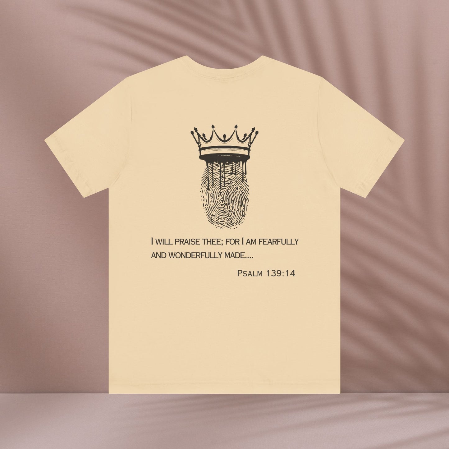 Custom Made By God OVER Counterfeit | Blue Lightning Edition | Unisex T-shirt