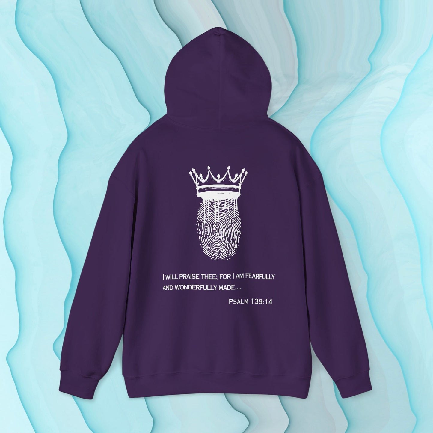 C.M.B.G OVER Comparison | Blue Bubble |  Unisex Hoodie| Front & Back