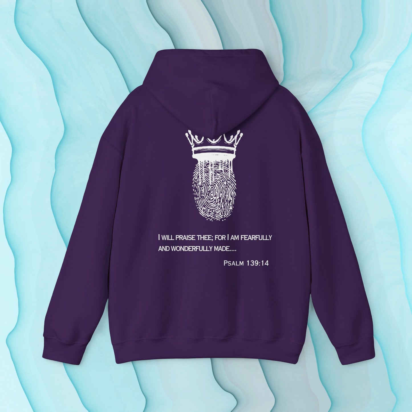 C.M.B.G OVER Comparison | Blue Bubble |  Unisex Hoodie| Front & Back