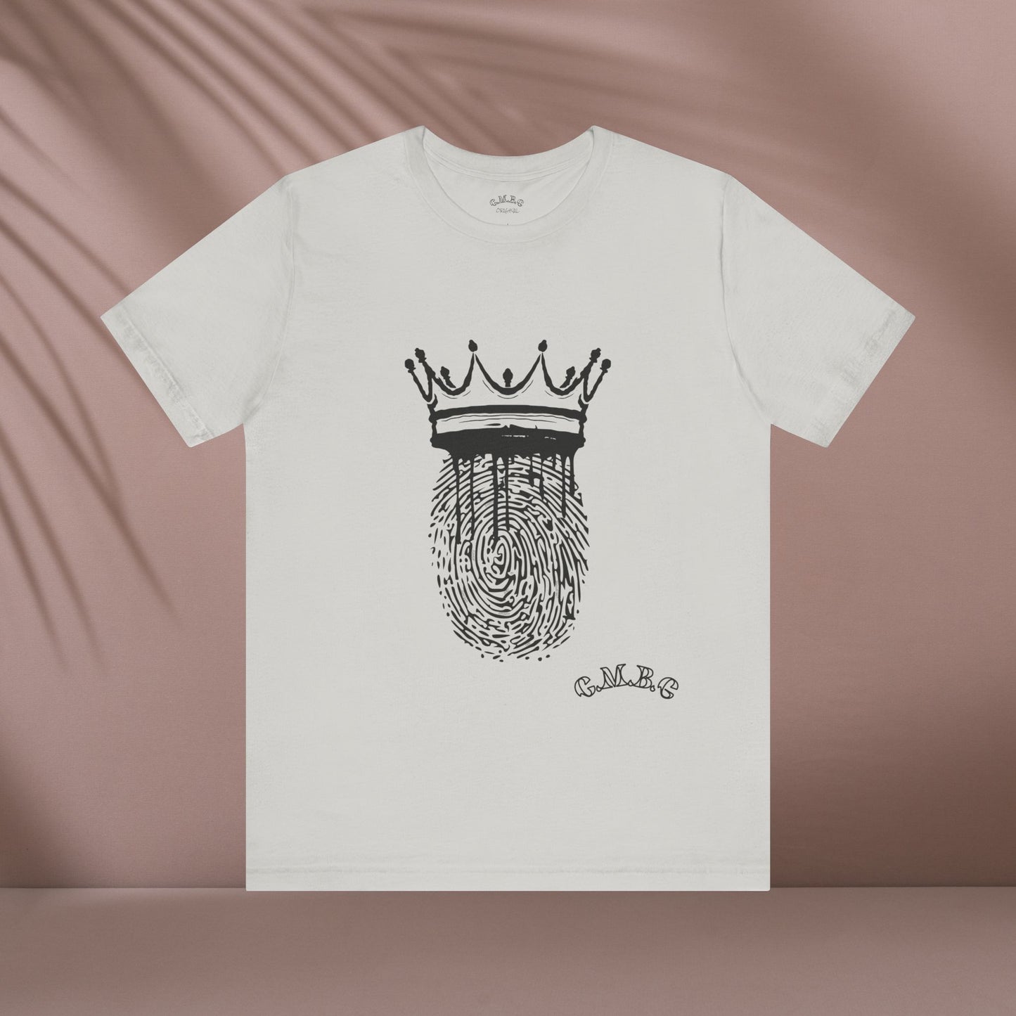 C.M.B.G Crowned Identity Tee | Black Print | Unisex Jersey T-shirt