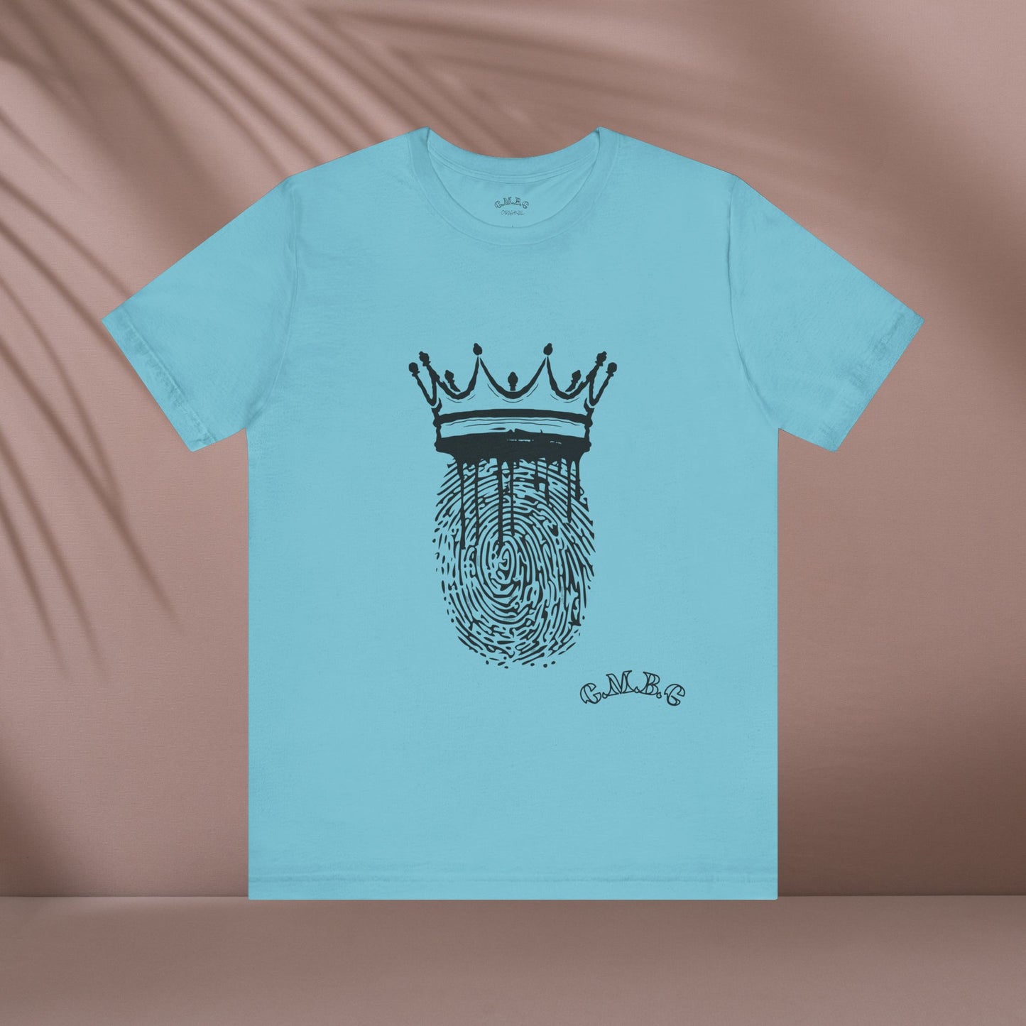 C.M.B.G Crowned Identity Tee | Black Print | Unisex Jersey T-shirt