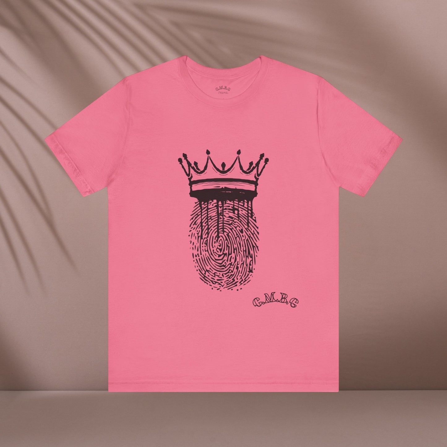 C.M.B.G Crowned Identity Tee | Black Print | Unisex Jersey T-shirt