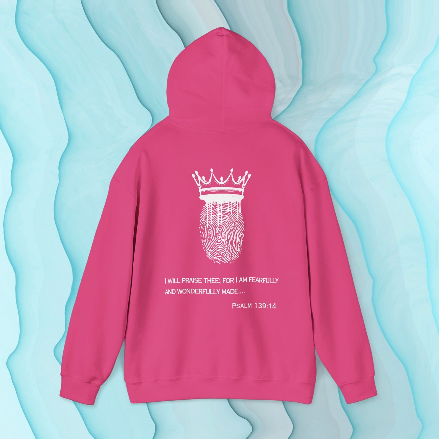 C.M.B.G OVER Comparison | Blue Bubble |  Unisex Hoodie| Front & Back