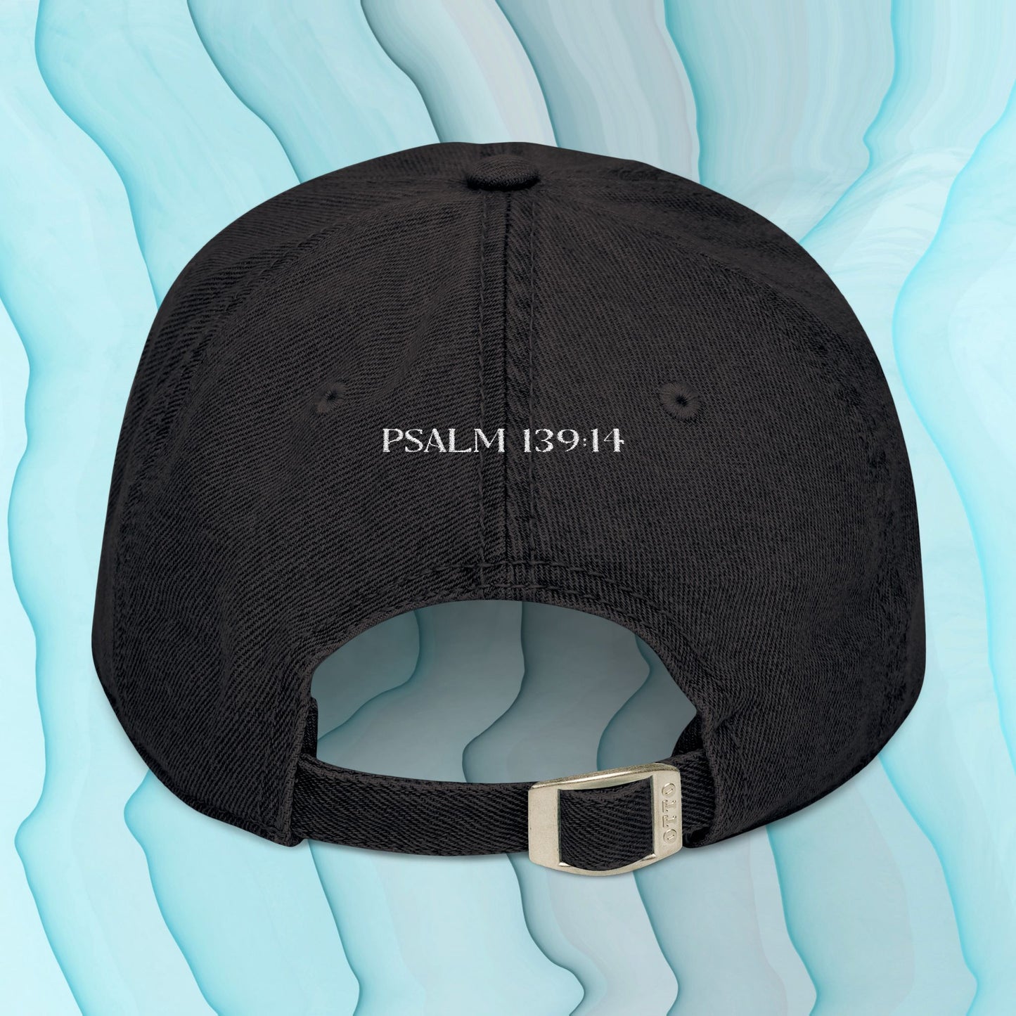 Custom Made By God Denim Hat | Black Color| Blue Color