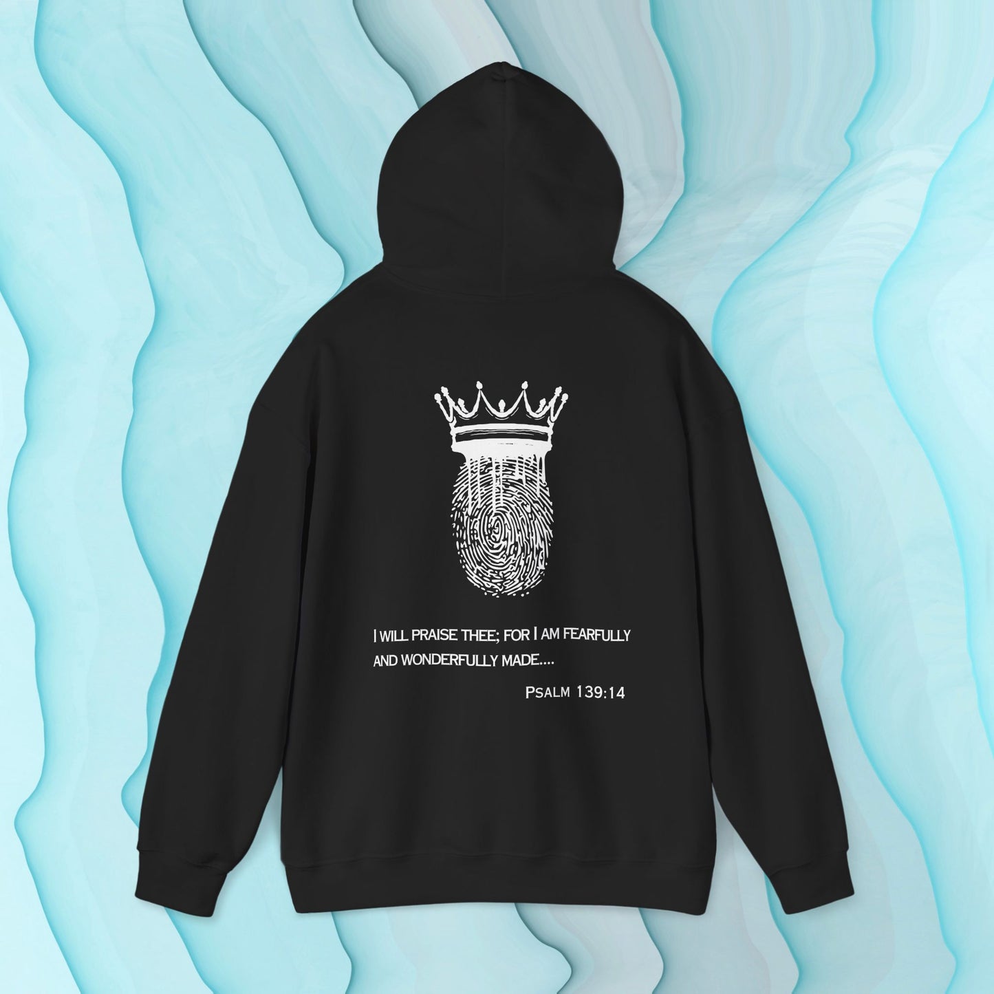 C.M.B.G OVER Comparison | Blue Bubble |  Unisex Hoodie| Front & Back